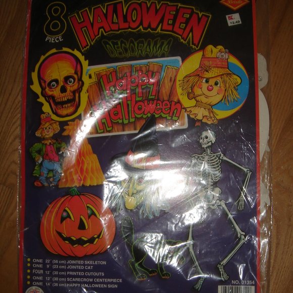 beistle Holiday New Set Of Vintage Beistle Halloween Decorations